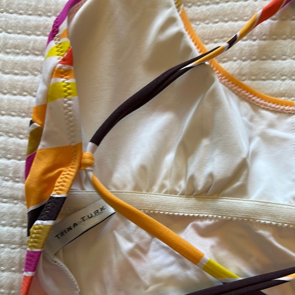 Trina Turk Multicolor One Piece Swimsuit - Picture 3 of 5